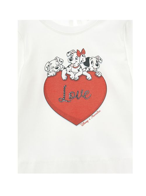 T-shirt, bambina, logata. MONNALISA | 39H614 80020001